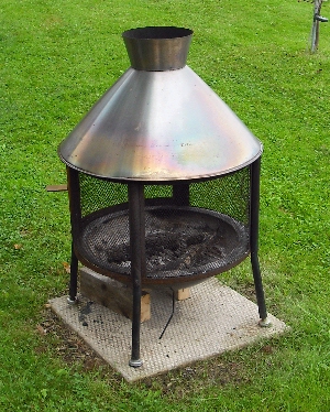 Patio Fire Pits And Bowls, Fire Pit With Door
