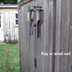 Wind chimes. Wind chime plans. Wind chime parts